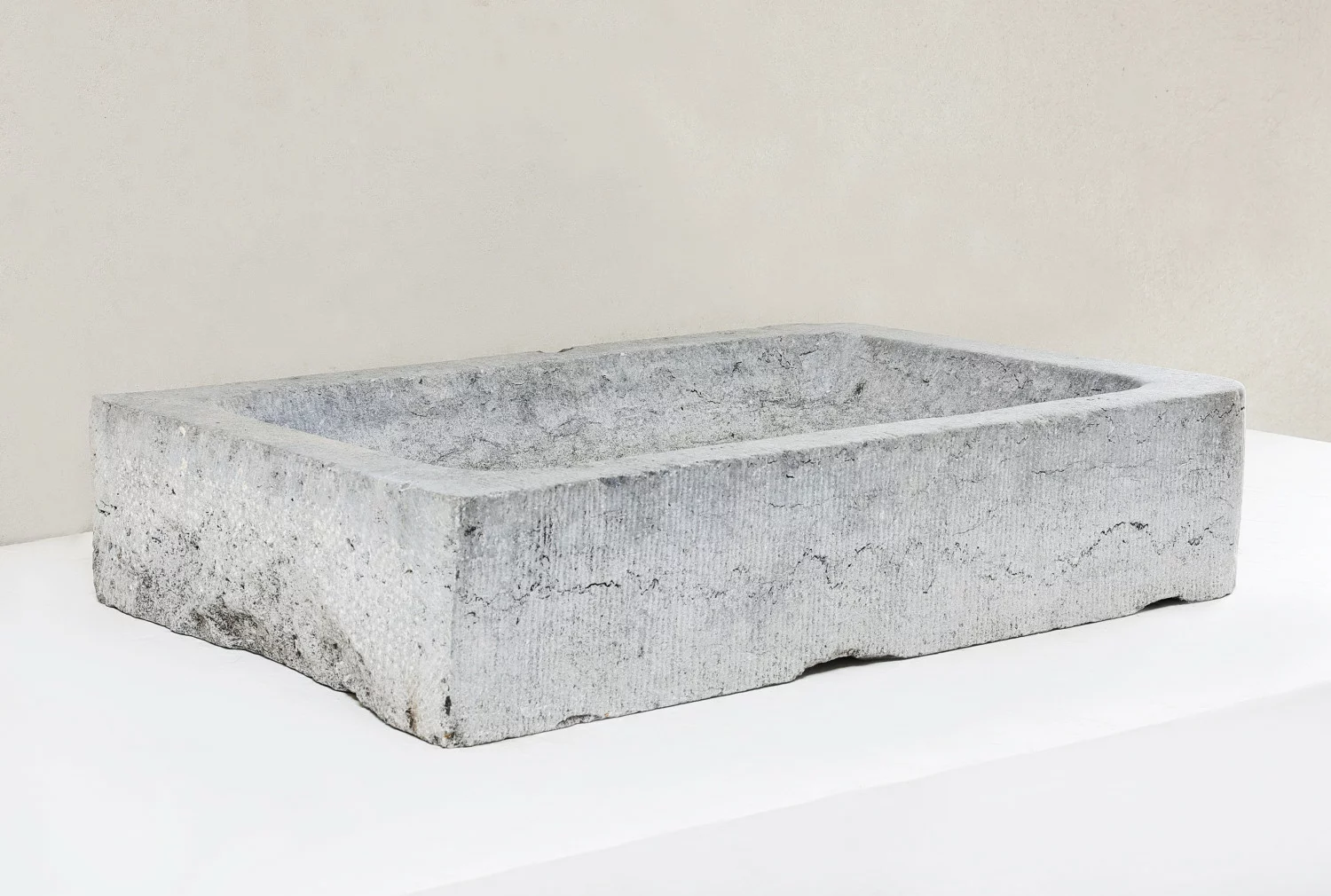 reclaimed sink of belgian bluestone