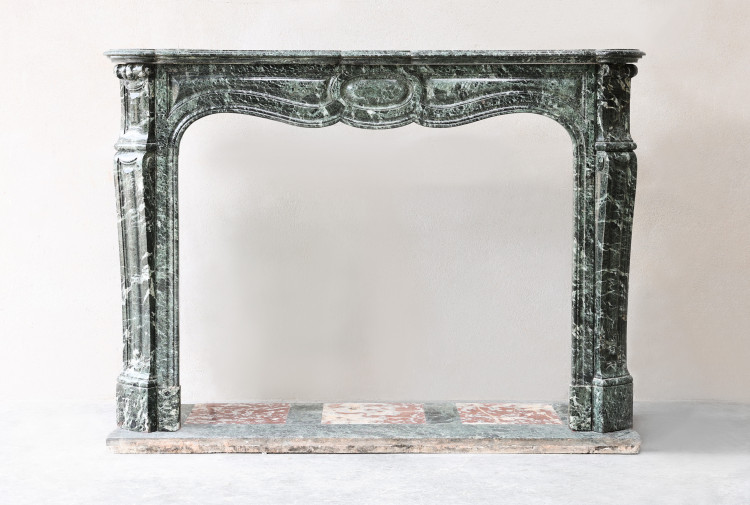 antique marble fireplace