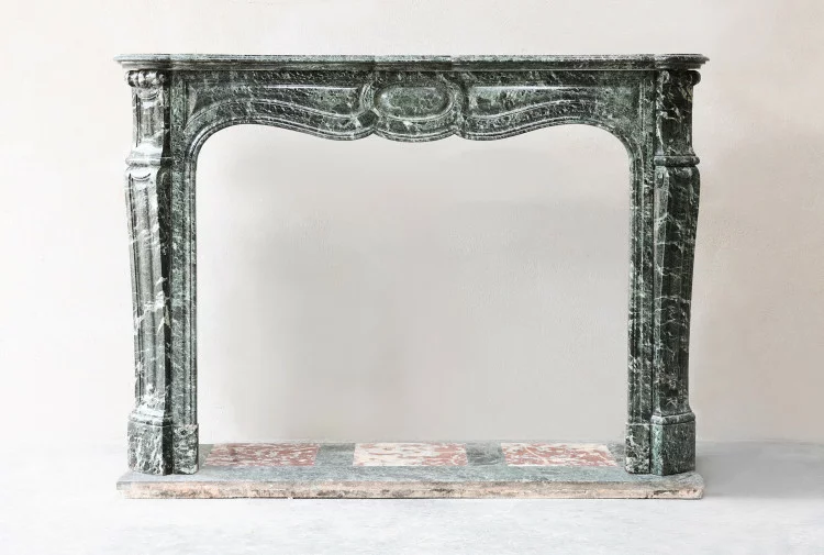 antique marble fireplace