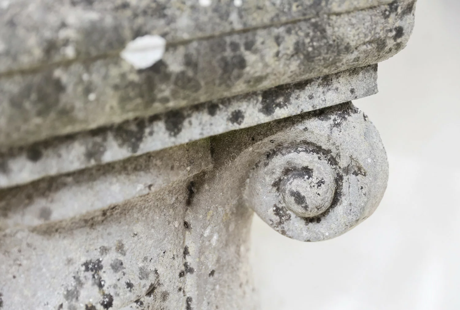planter of French limestone
