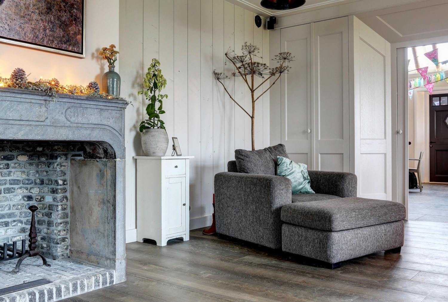 wooden flooring of oak