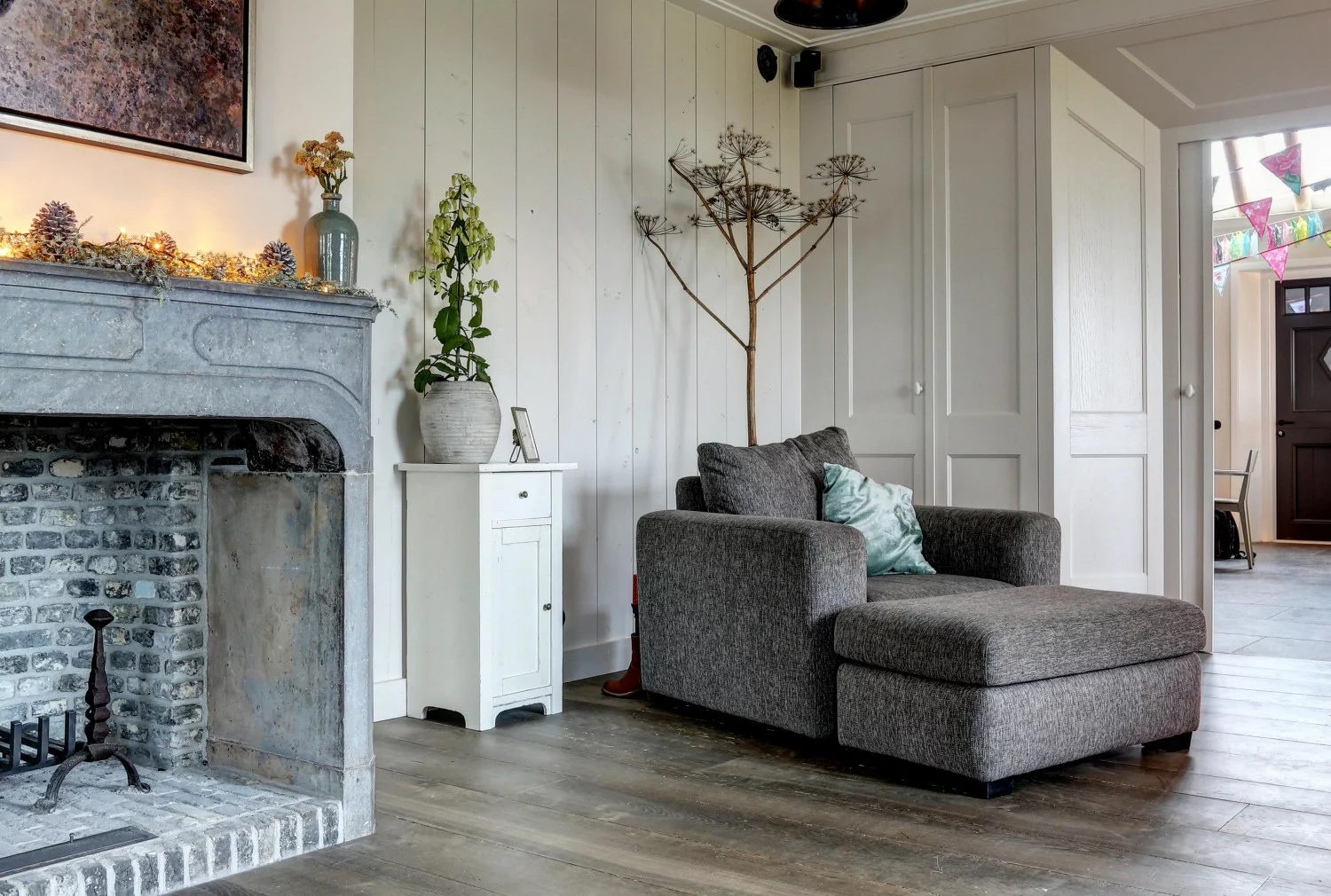 wooden flooring of oak