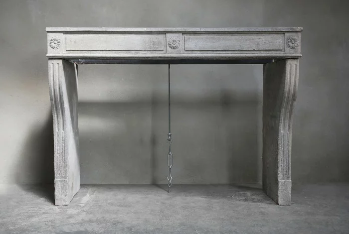 very nice antique fireplace