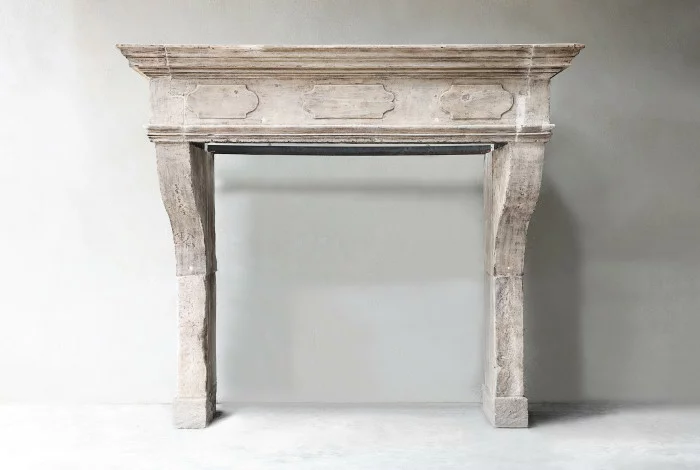 Antique castle fireplace