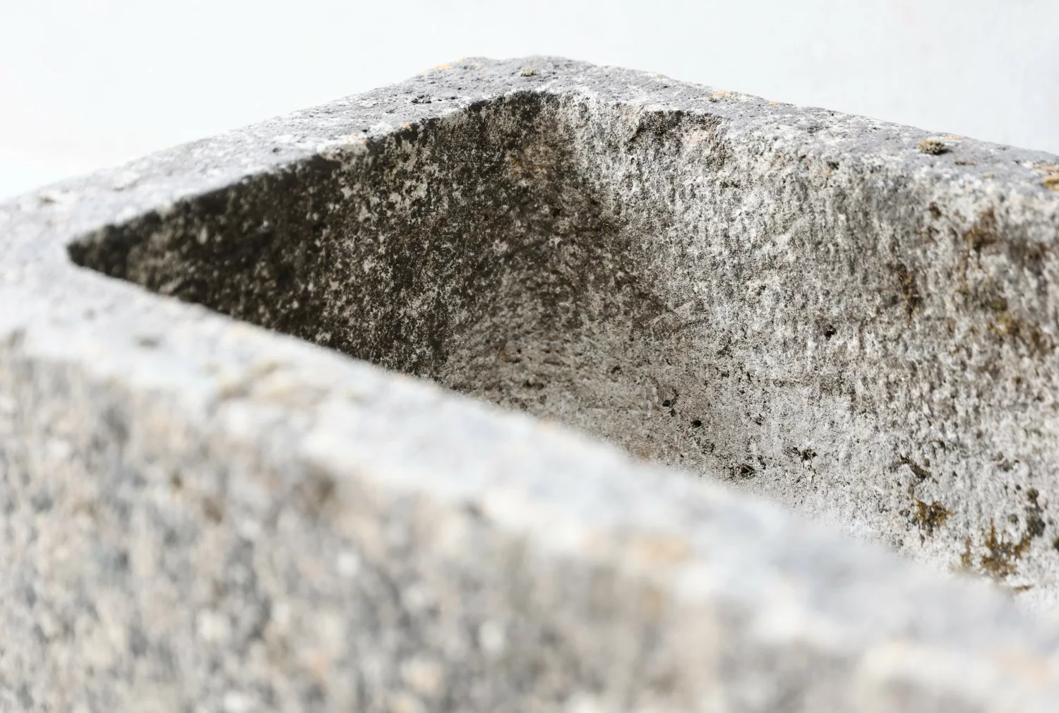 old trough of french limestone