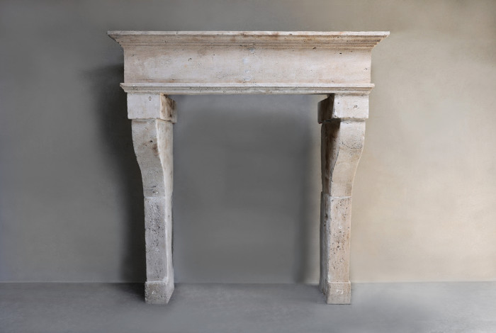 Antique castle fireplace