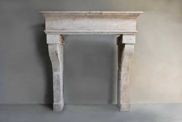 Antique castle fireplace