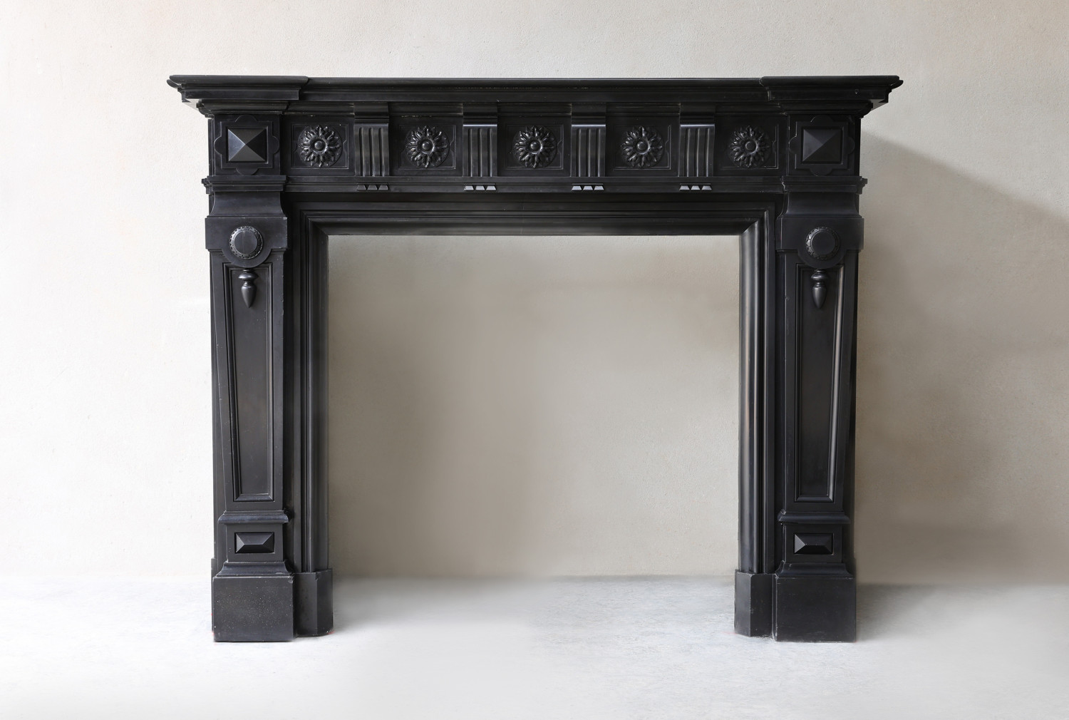 antique marble fireplace