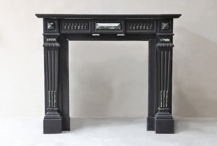 Antique marble fireplace