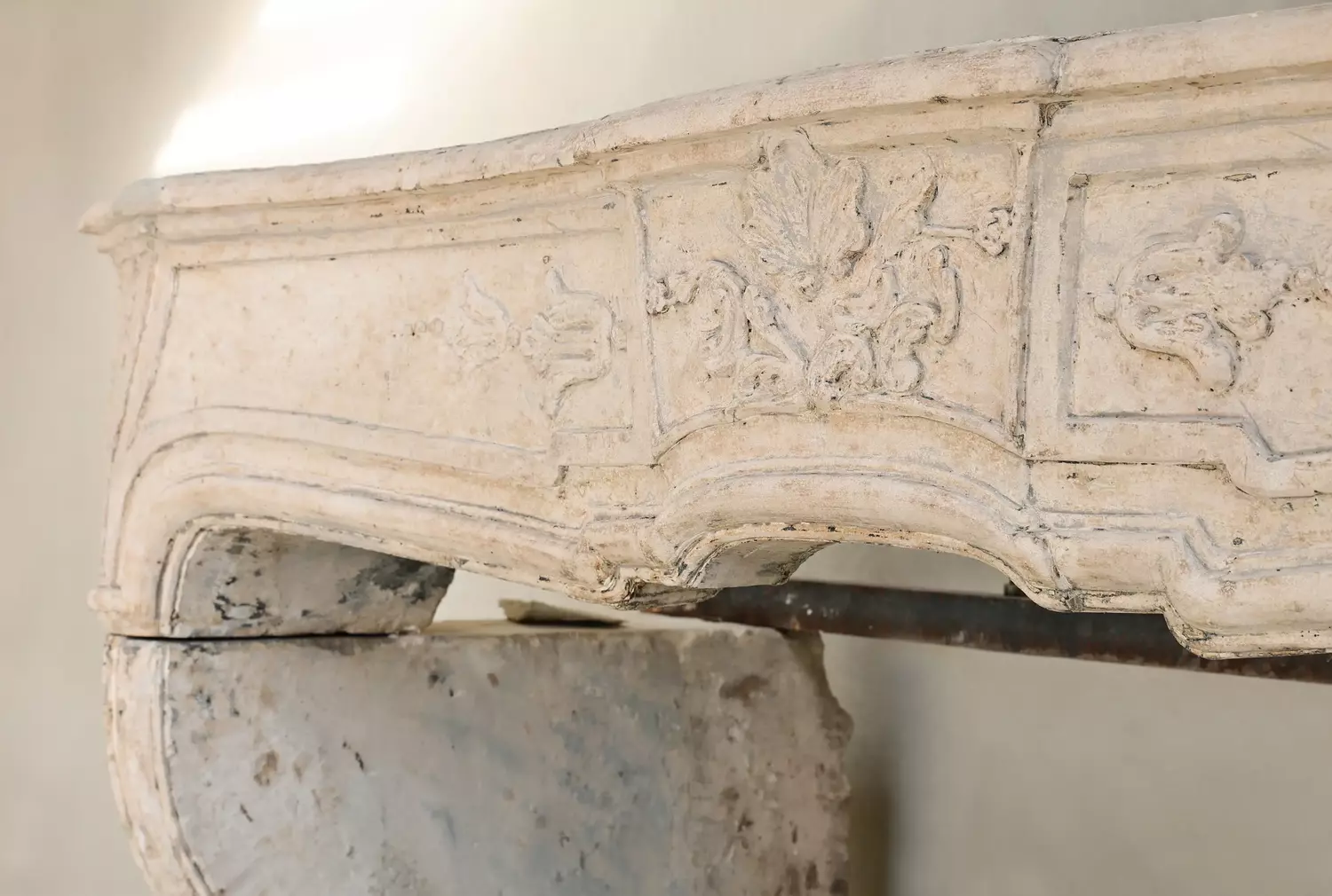 Louis XV style fireplace