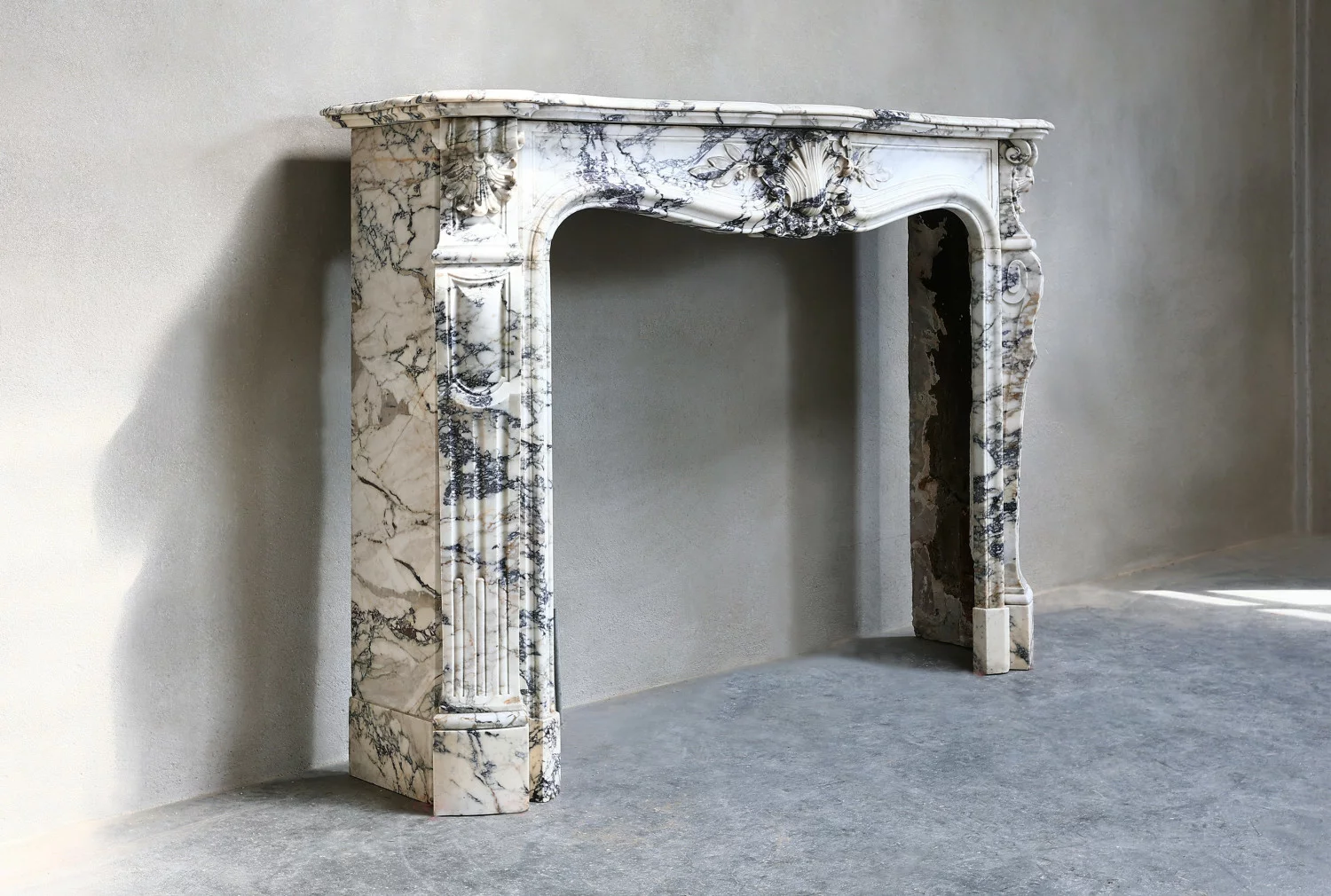 Antique Marble Fireplace Mantles