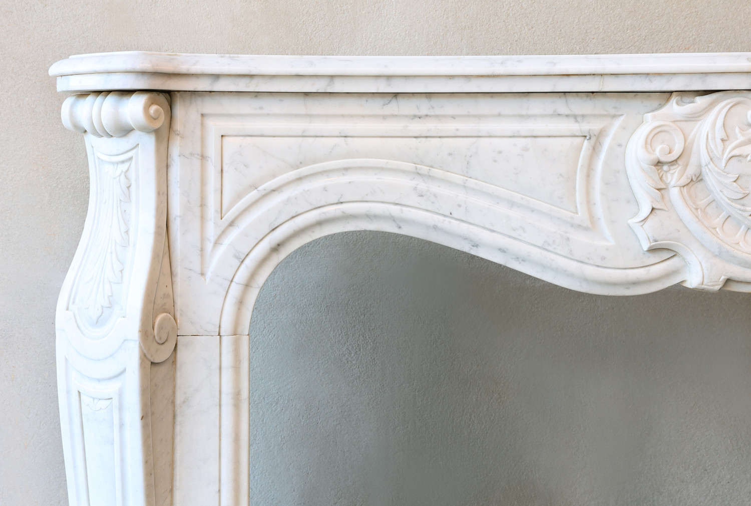 antique marble fireplace