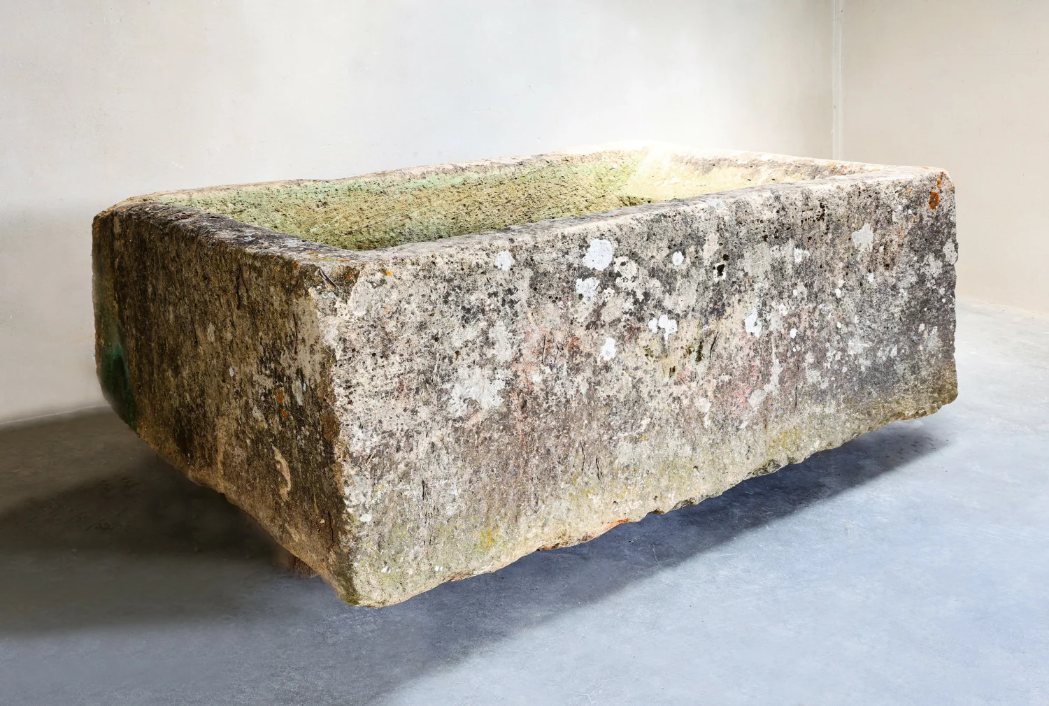 old trough of french limestone