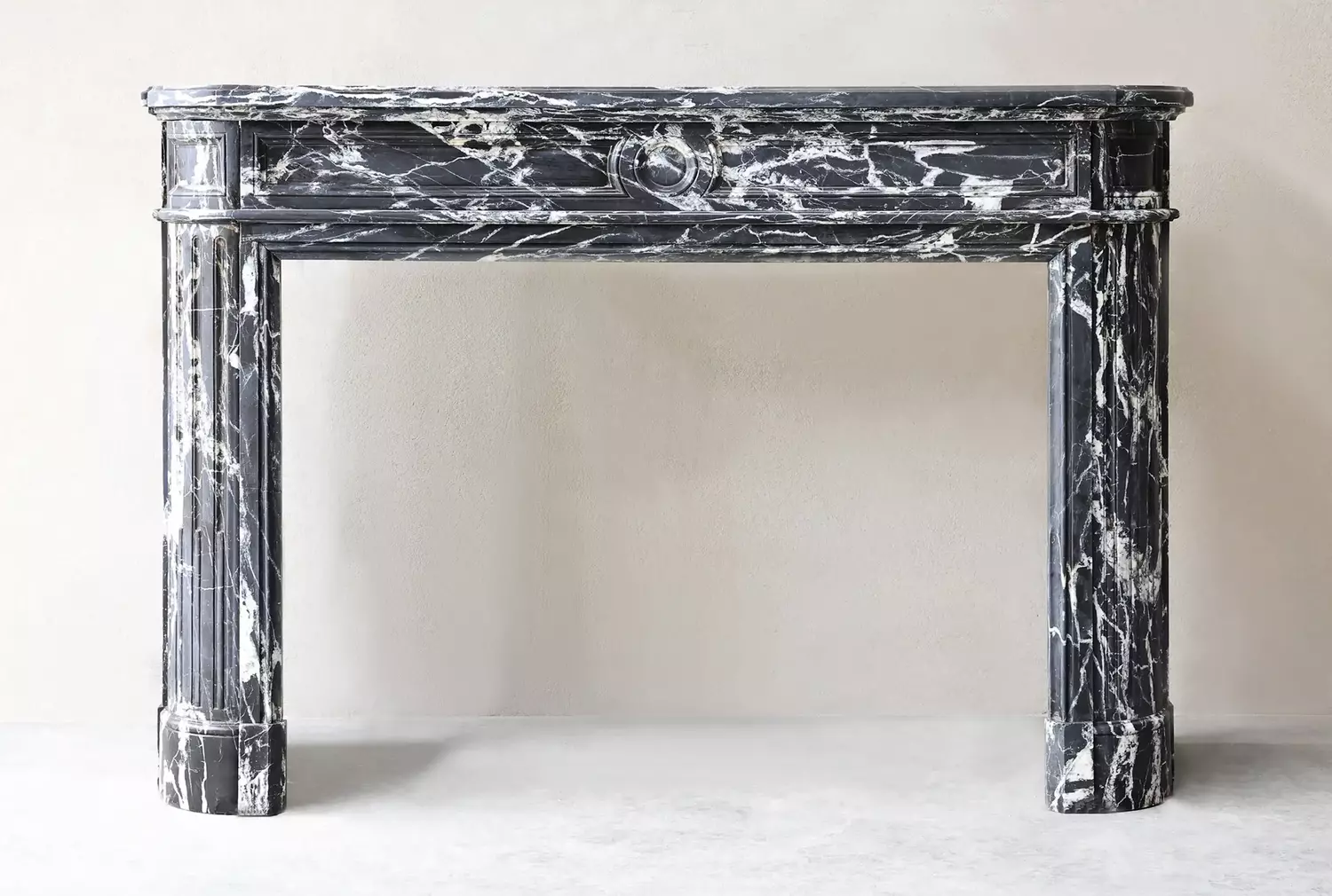 antique marble fireplace
