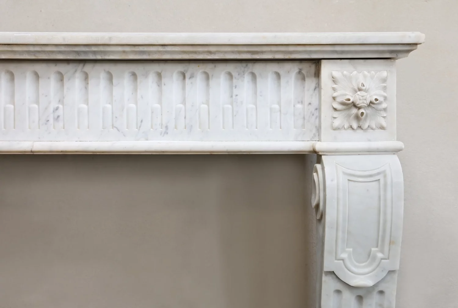 Louis XVI style fireplace