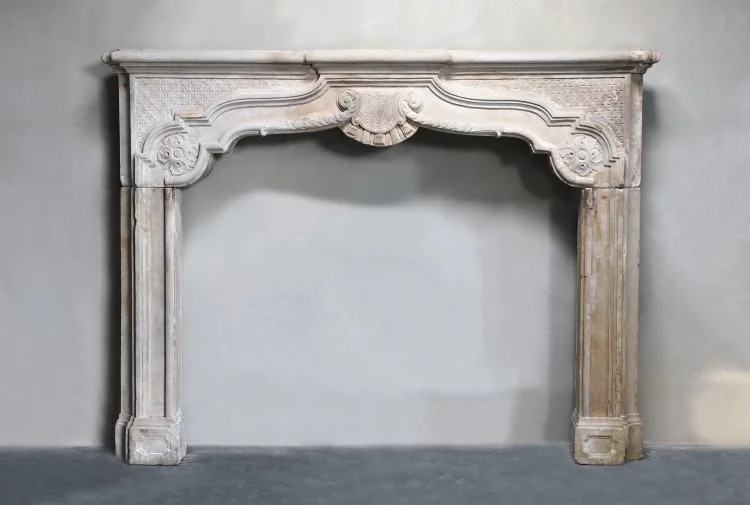 Antique fireplace