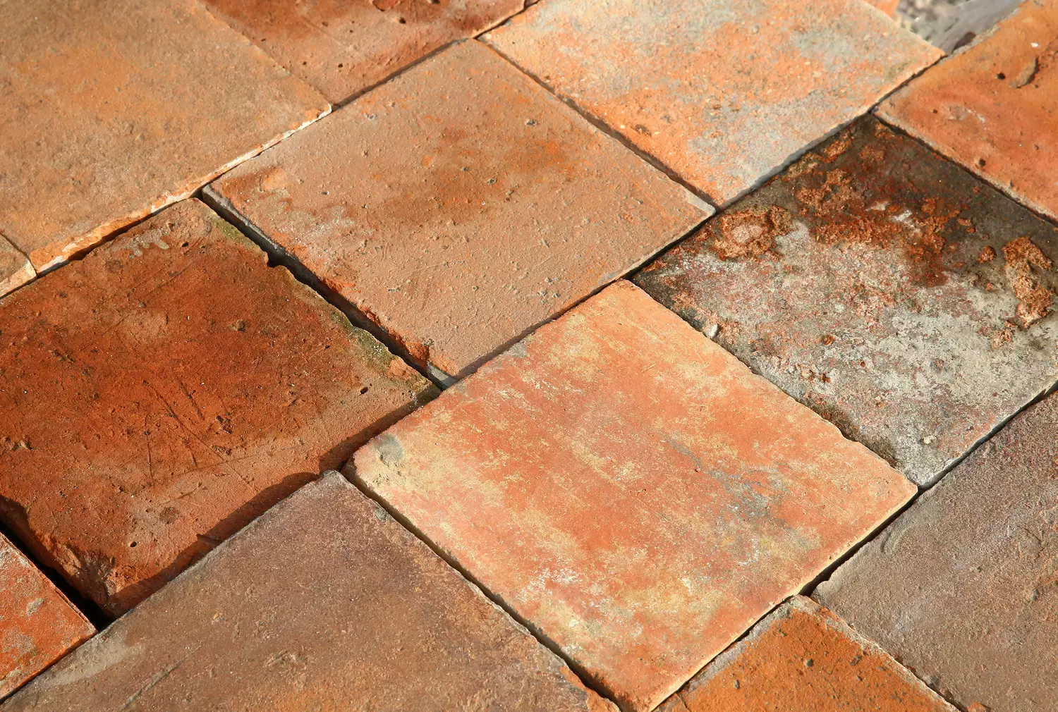 Reclaimed Dutch Terracotta Tiles