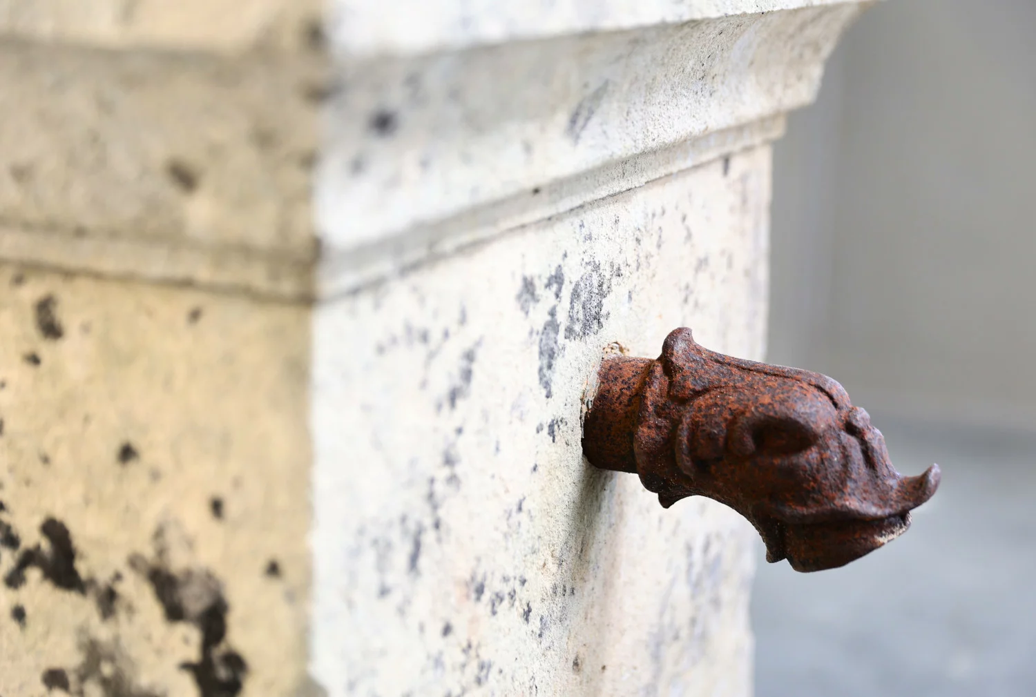 fountain of limestone