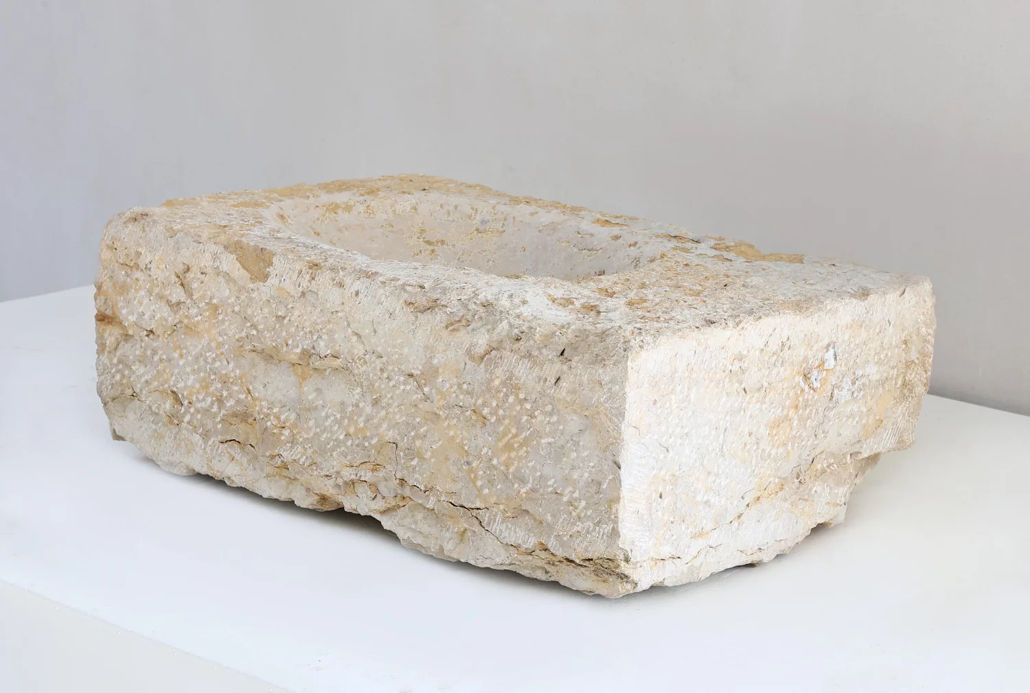 sink of French limestone
