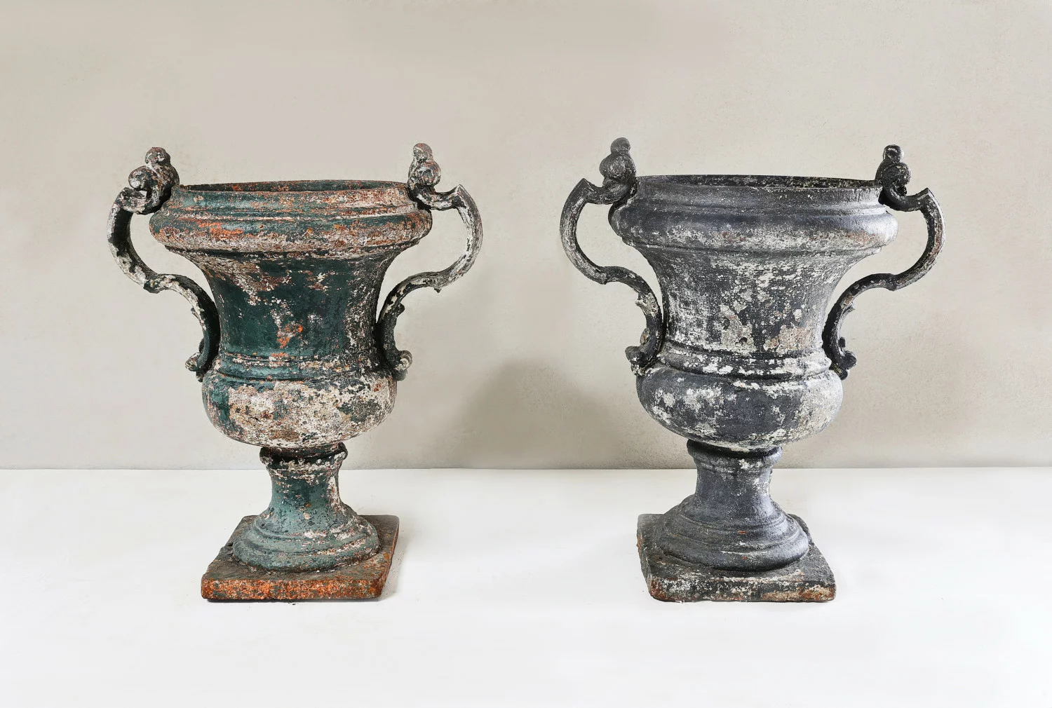 Antique Pait of Garden Urns