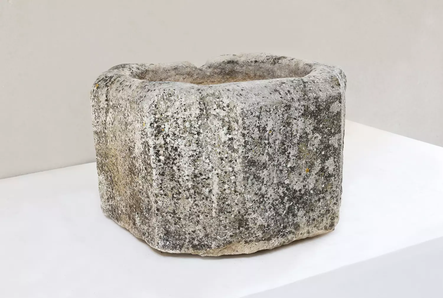 old sink of French limestone