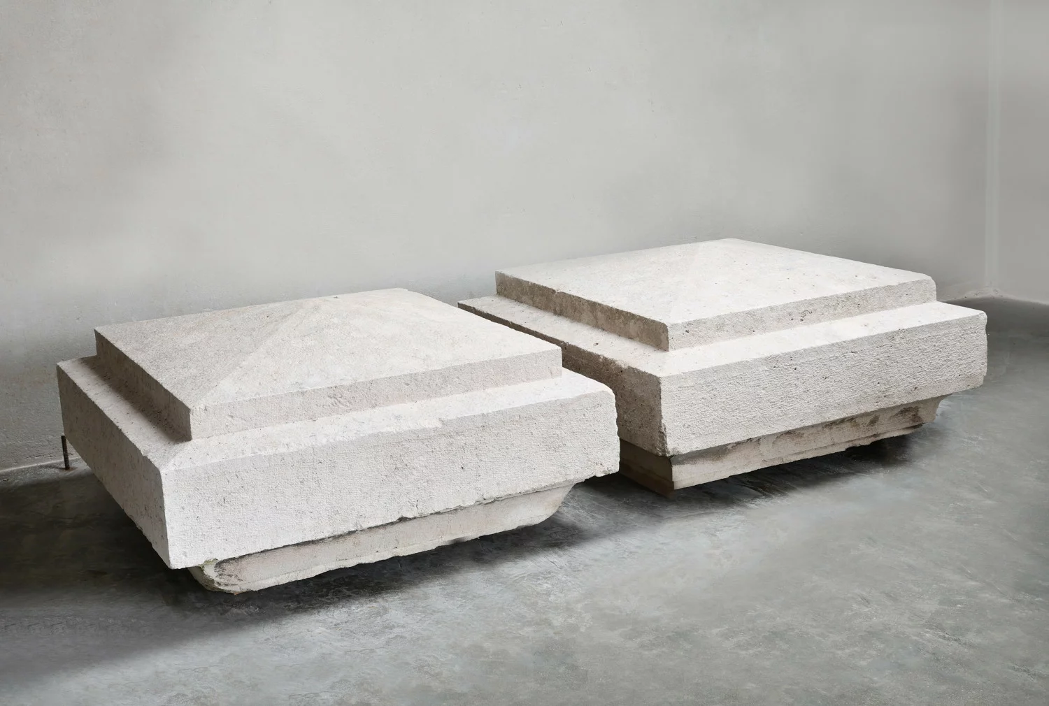 19th century set of pedestals