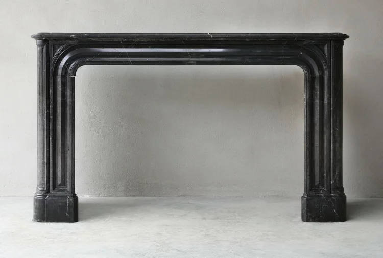 Antique marble fireplace