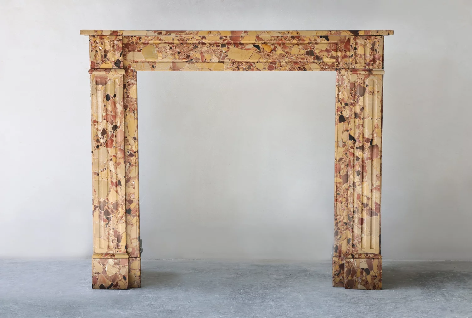 antique marble fireplace