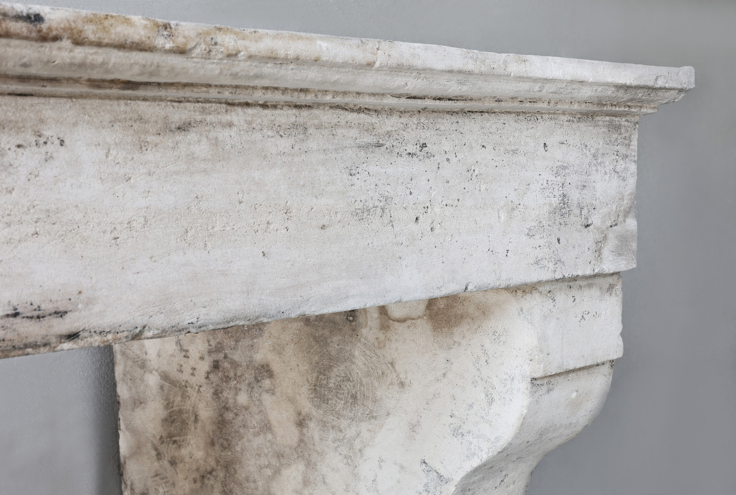 reclaimed mantle of french limestone