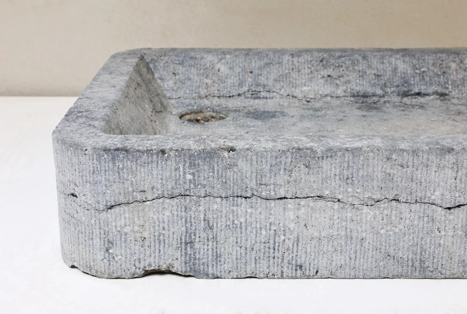old belgian bluestone wash basin