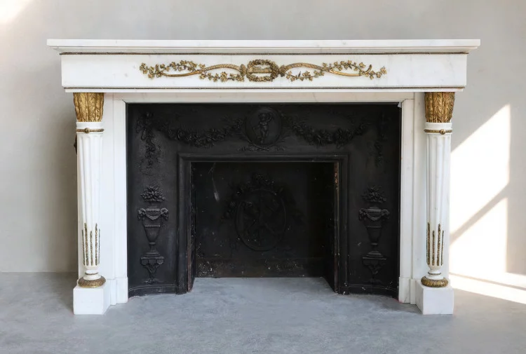 19th century mantle piece