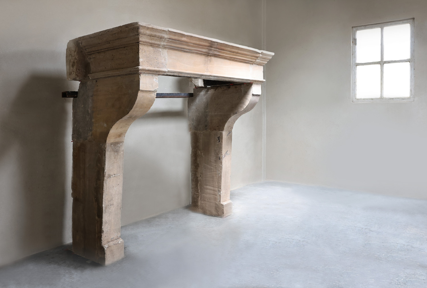 French Fireplace Limestone