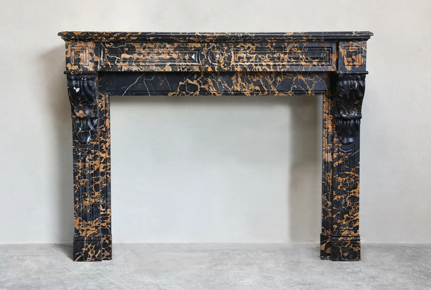 antique marble fireplace