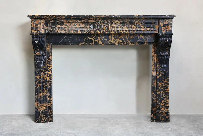 antique marble fireplace
