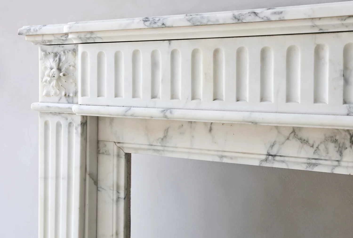 Louis XVI style fireplace