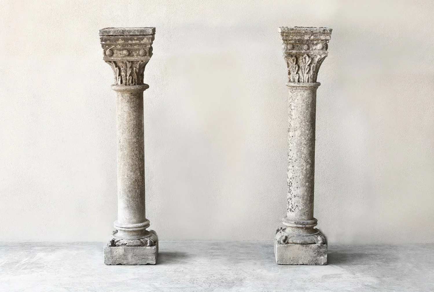 antique set of pillars