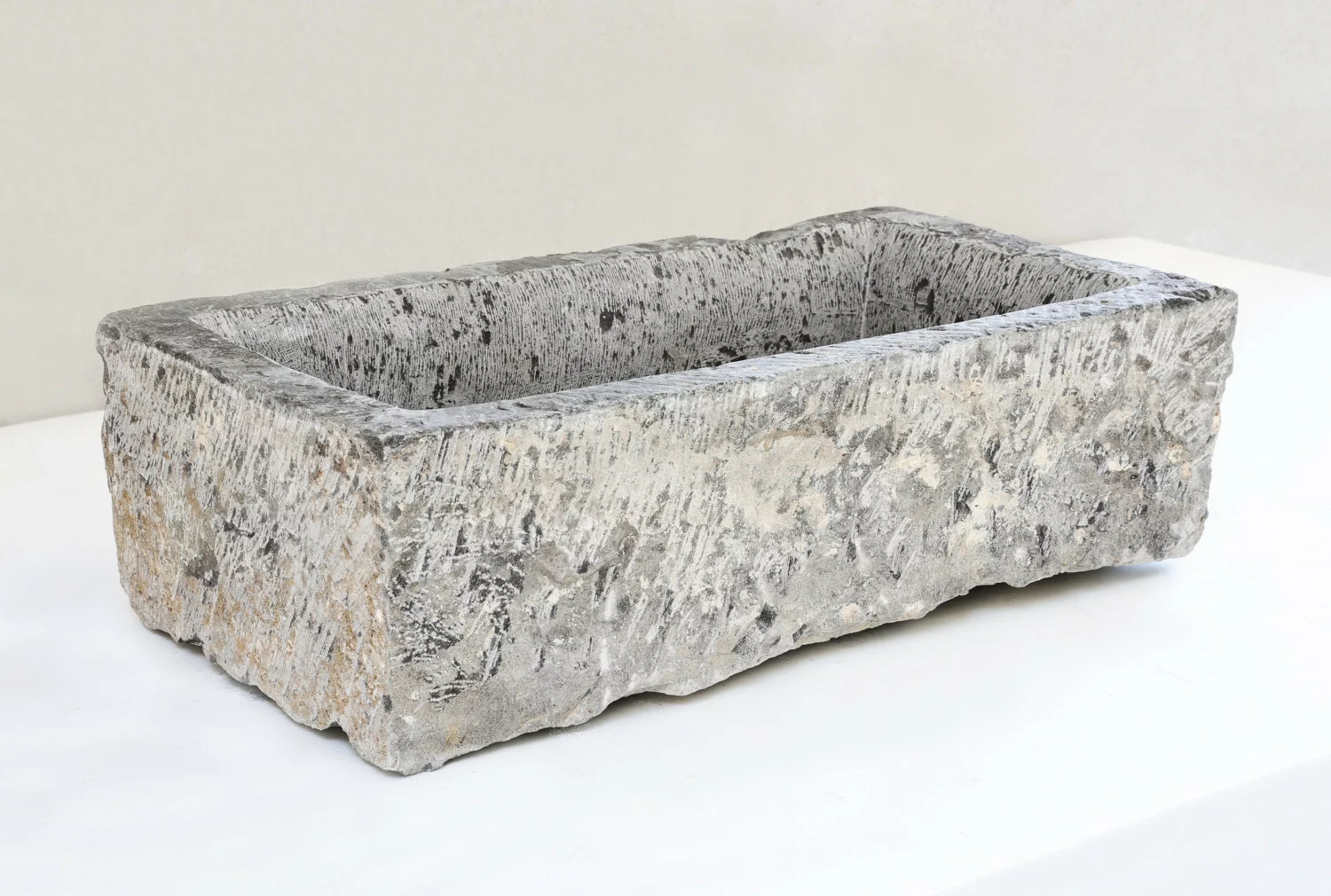 reclaimed belgian bluestone wash basin