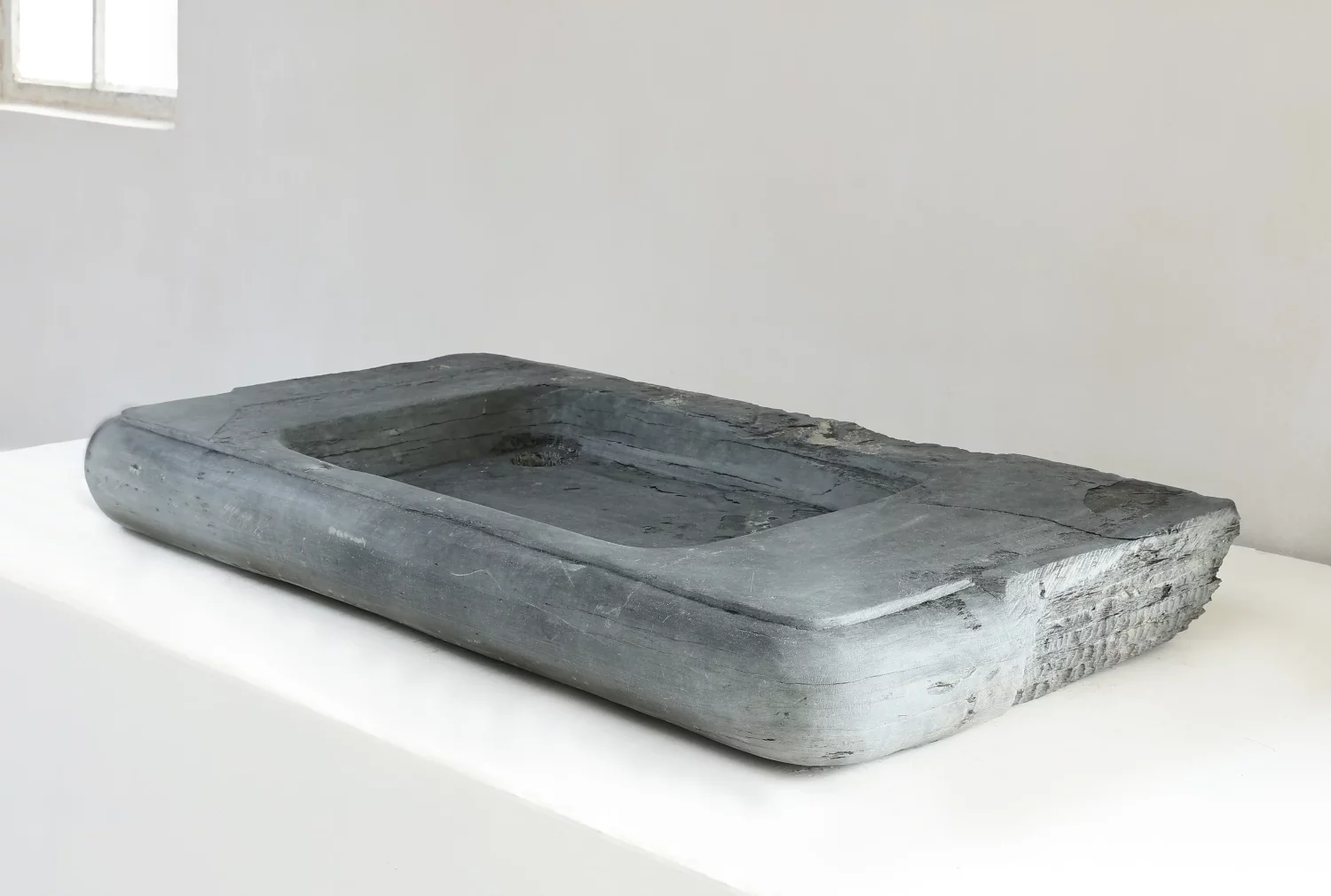 reclaimed sink of slate