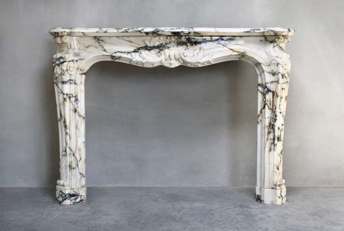 Antique Marble Fireplace