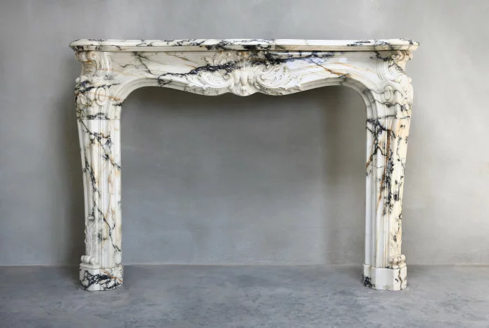 Antique Marble Fireplace