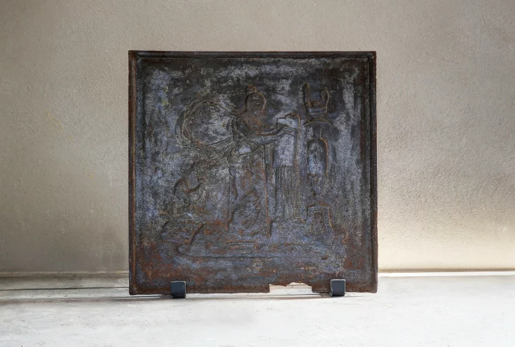 antique fireplate