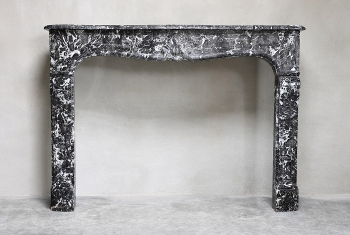 antique marble mantle