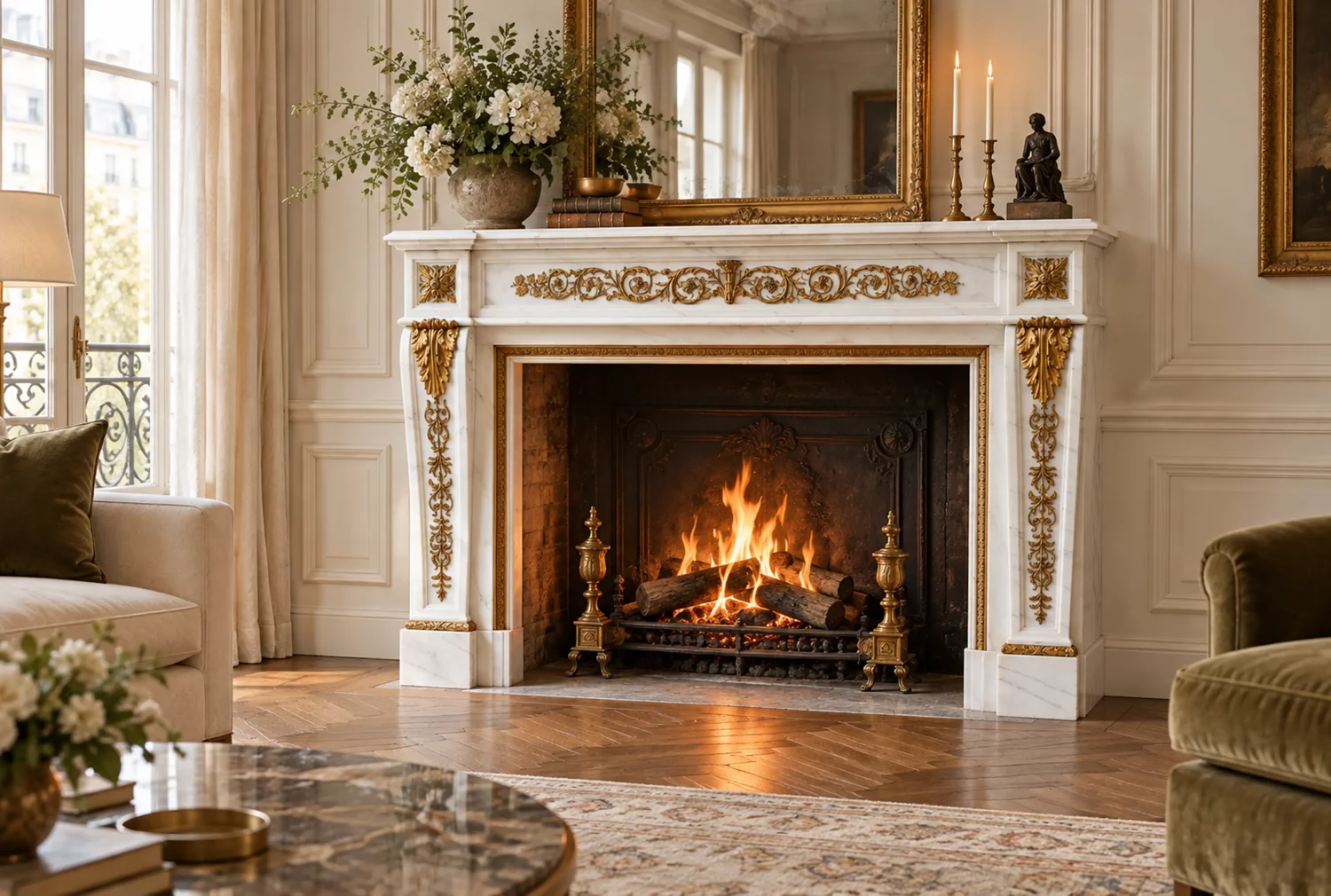 Louis XVI mantel