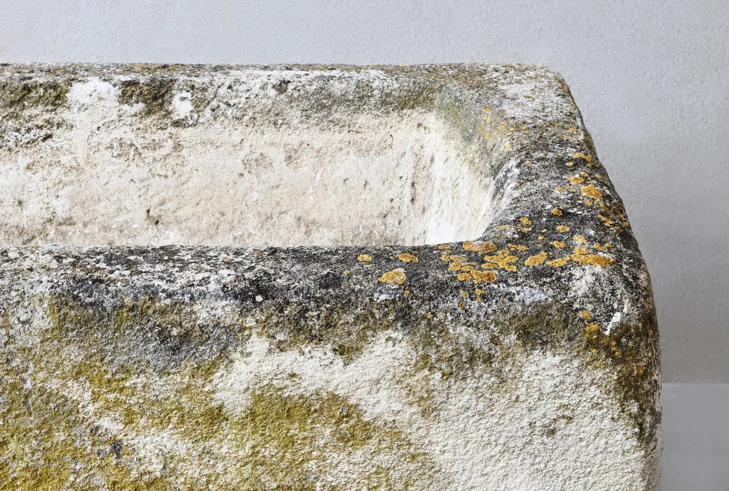 old trough of French limestone