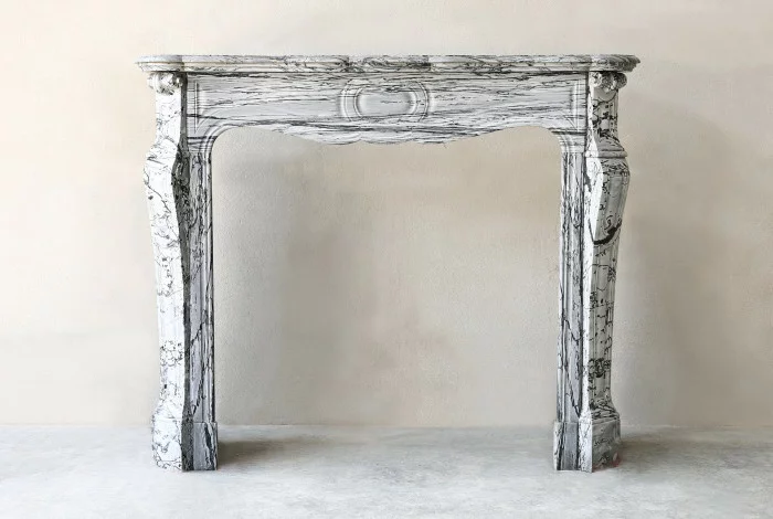 antique marble fireplace