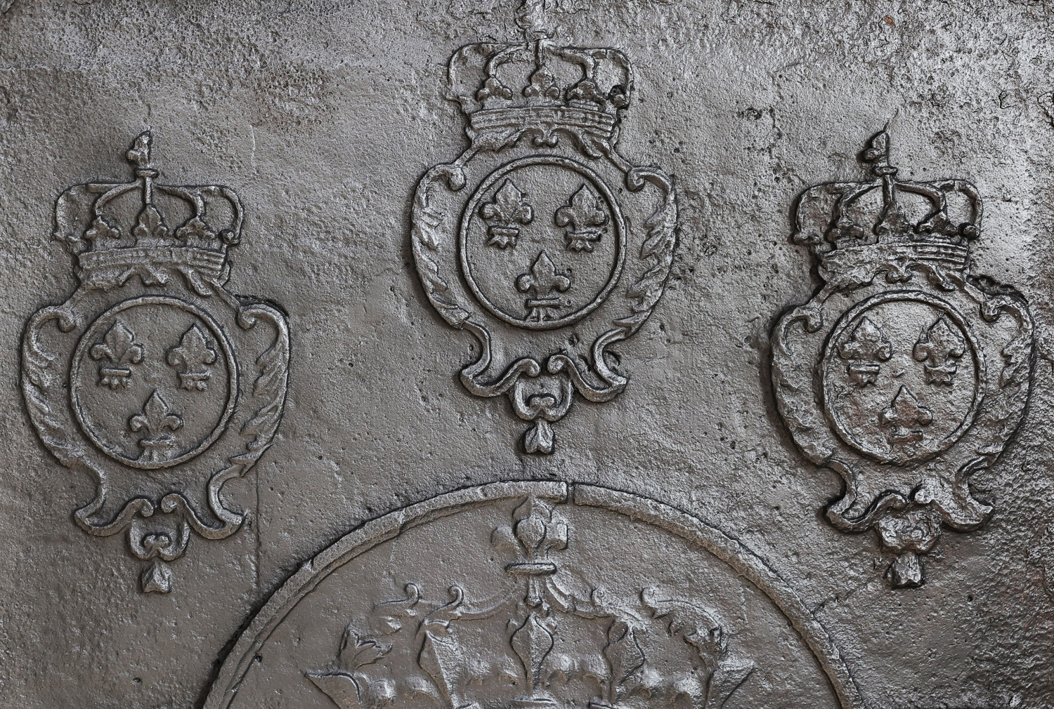 18th century fire plate