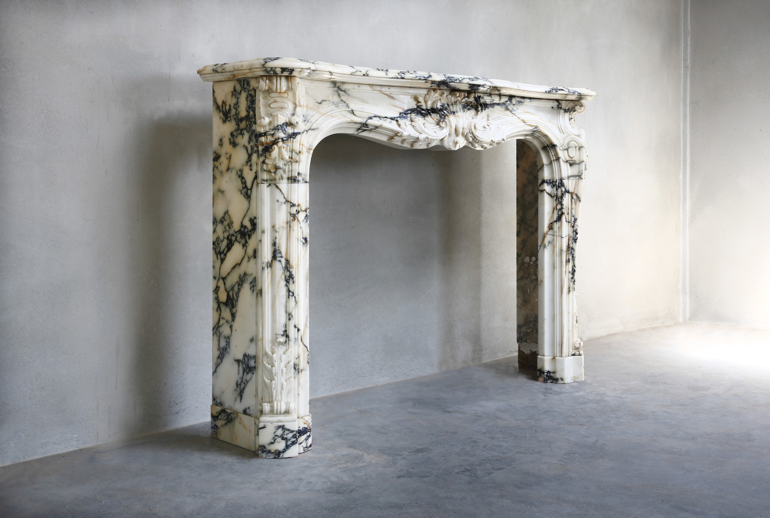 antique fireplace mantel