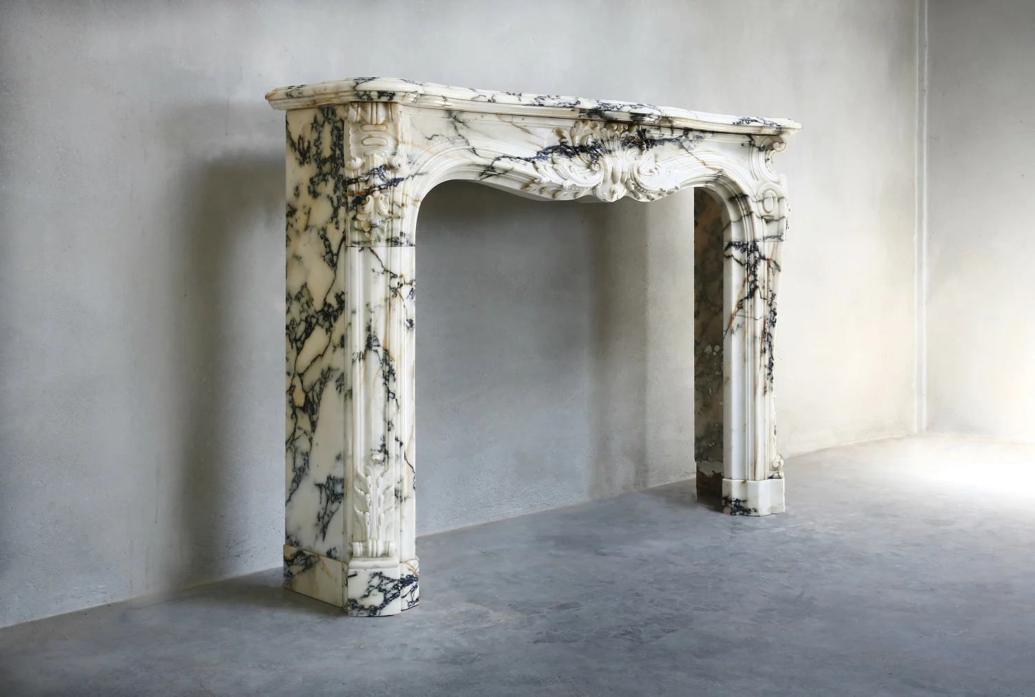 antique fireplace mantel