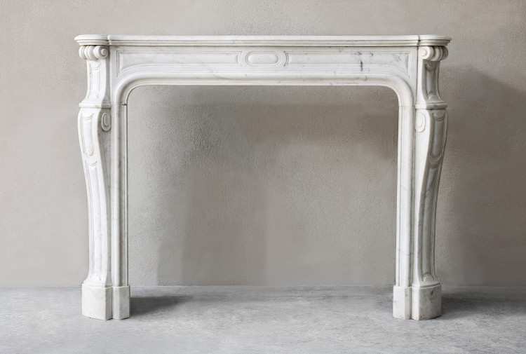 Antique Marble Fireplace