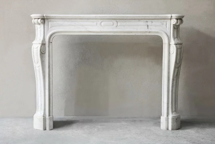 Antique Marble Fireplace